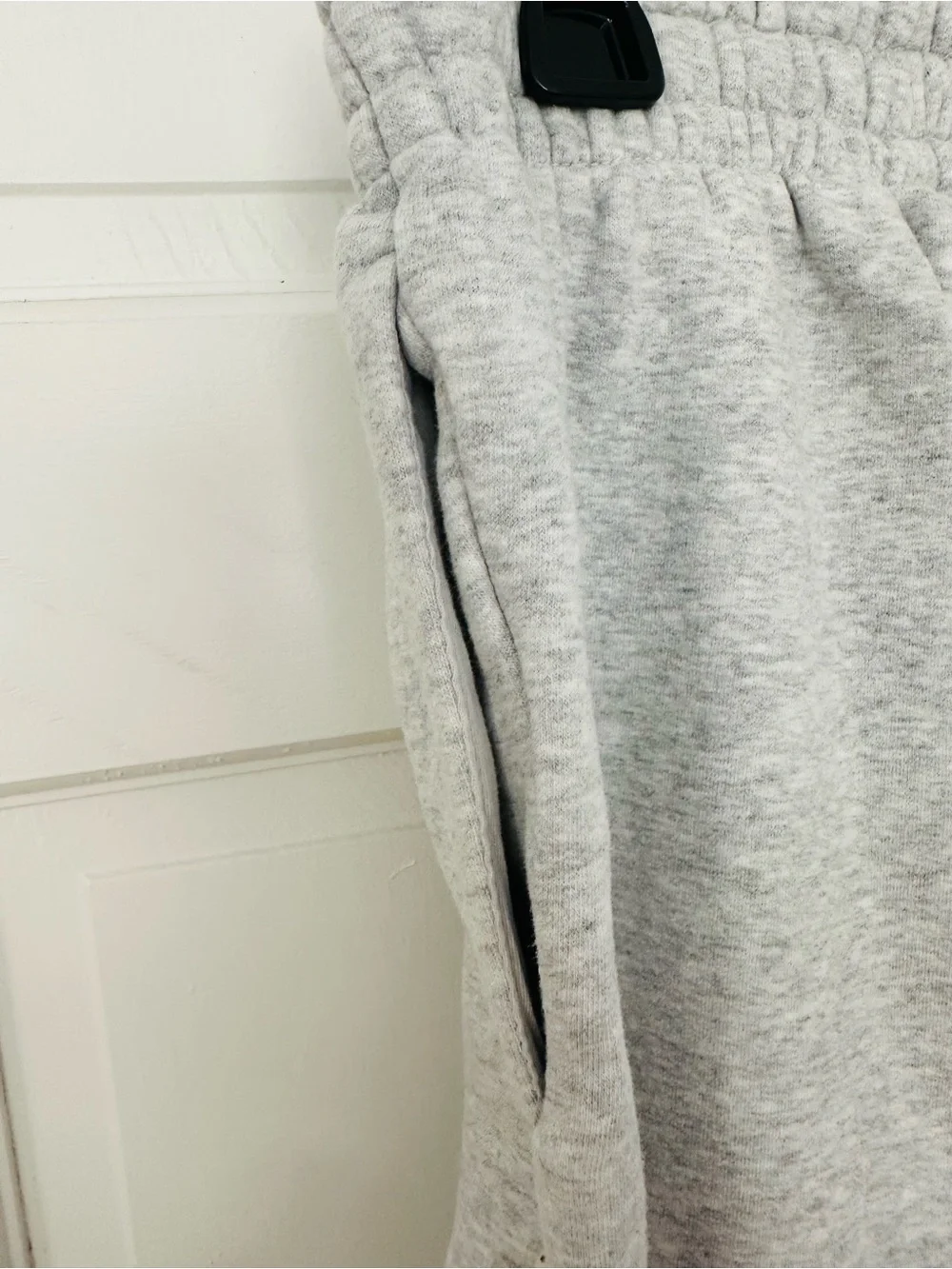 Athleta Girl Heather Light Gray Jogger Sweatpants Sz 7